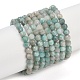Chapelets de perles en amazonite naturelle&nbsp;G-O201B-102A-2