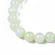 Nouveaux bracelets extensibles naturels en perles de jade BJEW-Q692-44-8mm-3