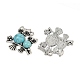 Подвески из искусственной бирюзы из смолы FIND-C068-23AS-2