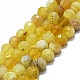 Chapelets de perles en opale jaune naturelle G-G927-26-1