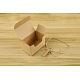 Caja de regalo de papel kraft X-CON-WH0022-04-4