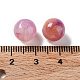 Perles en acrylique imitation pierre précieuse X-OACR-R029-10mm-21-3