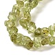 Chapelets de perles en péridot naturel G-P332-48-01-3