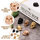 Bijoux pandahall 6pcs 6 style 304 perles en acier inoxydable STAS-PJ0001-28-3