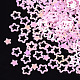 輝くネイルアートの輝き  マニキュアスパンコール  キラキラネイルスパンコール  スター  ピンク  2~4x2~4x0.3mm MRMJ-T017-02E-2