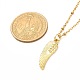 Wing & Cross & Heart & Star Pendant Necklaces for Girl Women NJEW-JN03688-19