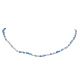 Halskette mit runden Glasperlen für Damen NJEW-JN04479-4