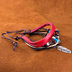 Verstellbar lässig unisex Leder mehradrige Armbänder BJEW-BB15566-B-9