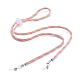Cuerdas de poliéster y spandex cadenas para anteojos AJEW-EH00045-M-2
