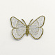 Schmetterling Kostüm Zubehör EDV-Stickerei Tuch Eisen auf Flecken AJEW-S057-M12-3