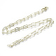 Brass Paperclip Chains MAK-S072-11A-14KC-3