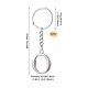 Porte-clés en alliage&nbsp;KEYC-TADJ0001-11O-3