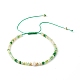 Bracelets de perles tressées en fil de nylon BJEW-JB06449-01-1