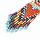 Orecchini pendenti con perline di craftdady EJEW-CD0001-01-3