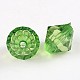 Faceted Bicone Transparent Acrylic Beads DBB3mm14-1