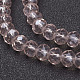 Glass Beads Strands X-GR6MMY-39L-2
