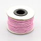 Rotondi monili che bordano fili elastici cavi di nylon NWIR-L003-C-14-2