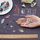 Sunnyclue kit fai da te per la creazione di orecchini pendenti con ala di farfalla DIY-SC0019-73-3