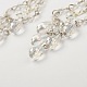 Stylish Electroplate Glass Beads Earrings EJEW-PJE708-1-4