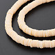 Chapelets de perle en pâte polymère manuel CLAY-N008-010N-4