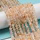 Chapelets de perles de citrine naturelle G-A097-C04-01-5