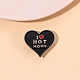 Heart with Word I Love Hot Moms Enamel Pin VALE-PW0001-059-2