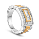 SHEGRACE 925 Sterling Silver Finger Ring JR538A-01-1