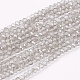 Chapelets de perles en verre transparente   X-GLAA-F076-B04-1