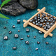 Craftdady 135pcs 9 styles de perles d'hématite synthétiques non magnétiques G-CD0001-12-7