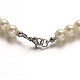 Perle de verre teinté en acier inoxydable et bracelets de perles SJEW-M039-01B-3