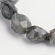Nuggets Natural Labradorite Beads Strands G-D770-02-1