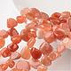 Nuggets Natural Red Aventurine Bead Strands G-M341-10-1
