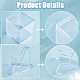 Creatcabin quadratische Aufbewahrungsbox aus Kunststoff CON-CN0001-03A-6