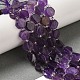 Natürlichen Amethyst Perlen Stränge&nbsp;G-P534-A13-01-2