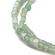 Natürlichen grünen Aventurin Perlen Stränge G-B064-A06-4