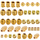 SUNNYCLUE 40Pcs 8 Style Alloy Beads FIND-SC0001-92-1