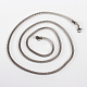 304 изготовление ожерелья из нержавеющей стали в виде змеиной цепи X-STAS-P045-31P-2