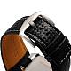 OHSEN Brand Men's Leather Sport Watches WACH-N002-34-4