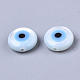 Perlas de concha de nácar de concha blanca natural SSHEL-N034-51-2