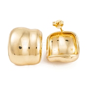 Серьги из латуни с покрытием стойки EJEW-S219-18G