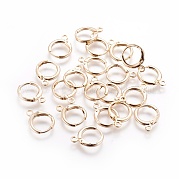 Латунные серьги-обручи KK-I649-08G-NF