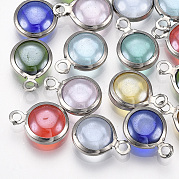Charms del lampwork hecho a mano STAS-T045-16A-P