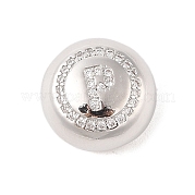 Подвески из латуни и кубического циркония KK-Z047-07P-P-RS