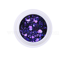 Hexagone brillant accessoires de décoration nail art MRMJ-T063-545E