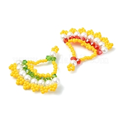 Pendenti con perline di semi di vetro&nbsp;PALLOY-MZ01415