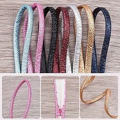 Cordon en cuir PU pailleté pliable de 10 m&nbsp;OCOR-GF0004-11A
