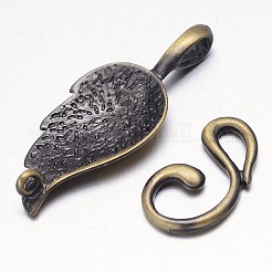 Haken aus Messingblatt&nbsp;KK-E739-17AB-NF