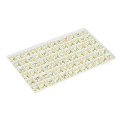Cabujones de cristal con rhinestone&nbsp;GGLA-S003-03B