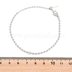 Herstellung eines Armbands aus 2.5 mm Messingkugelkette&nbsp;KK-D238-03P-01