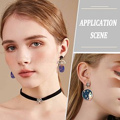30 pieza de accesorios para pendientes de acero inoxidable 304 de tamaño 3&nbsp;STAS-SC0004-32